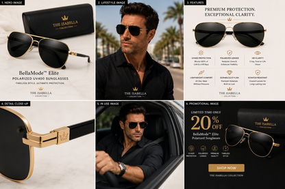 Isabella Elite™ Men's Polarized UV400 Sunglasses