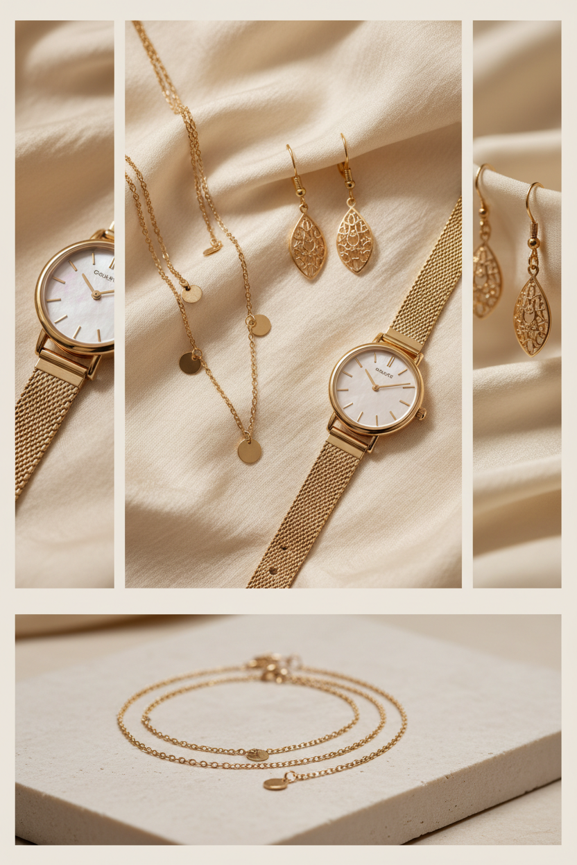 Jewelry & Watches Collage